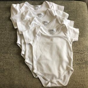 Kissy Kissy Shirt Sleeve Bodysuits, 3-6M